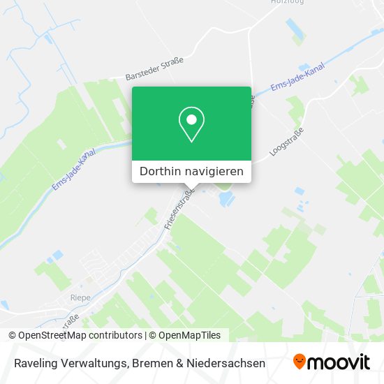 Raveling Verwaltungs Karte