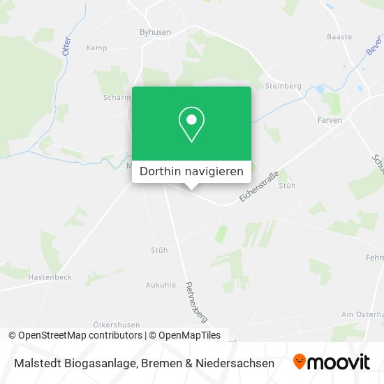 Malstedt Biogasanlage Karte