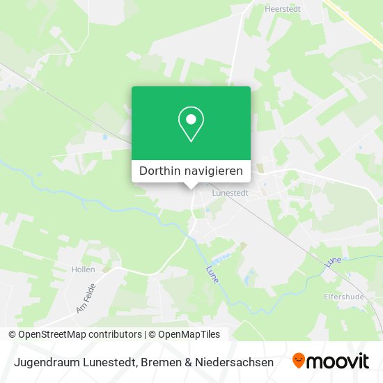 Jugendraum Lunestedt Karte