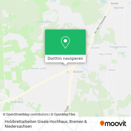 Holzbrettarbeiten Gisela Hochhaus Karte