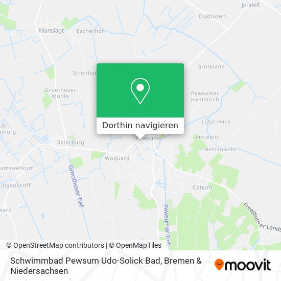Schwimmbad Pewsum Udo-Solick Bad Karte
