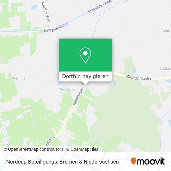 Nordcap Beteiligungs Karte