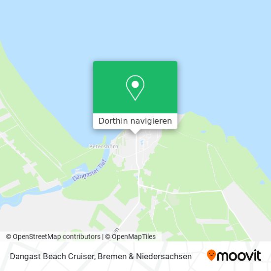 Dangast Beach Cruiser Karte