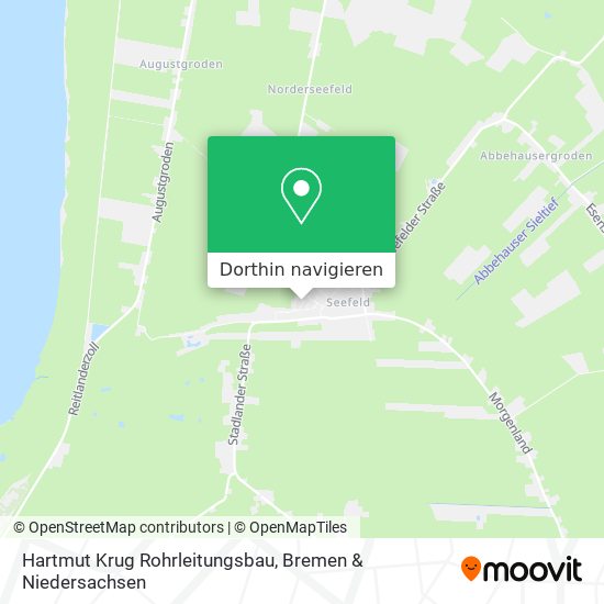 Hartmut Krug Rohrleitungsbau Karte
