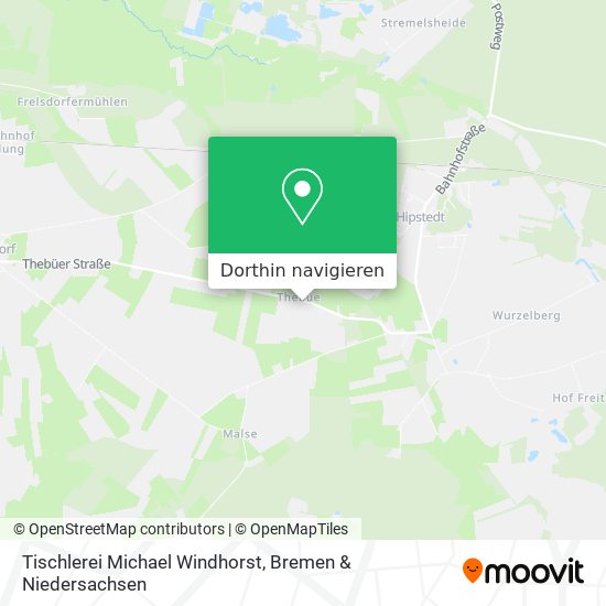 Tischlerei Michael Windhorst Karte