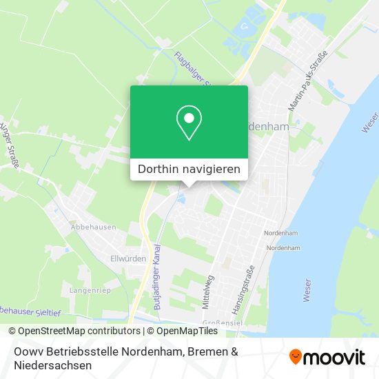 Oowv Betriebsstelle Nordenham Karte