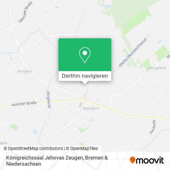 Königreichssaal Jehovas Zeugen Karte