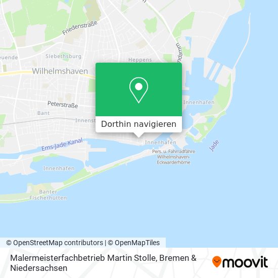Malermeisterfachbetrieb Martin Stolle Karte