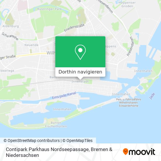 Contipark Parkhaus Nordseepassage Karte