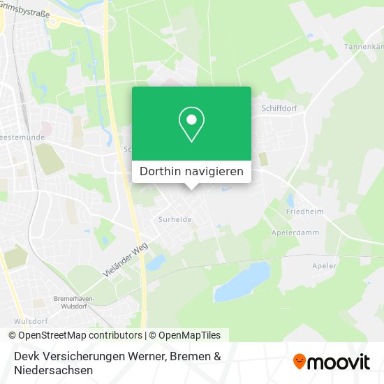 Devk Versicherungen Werner Karte