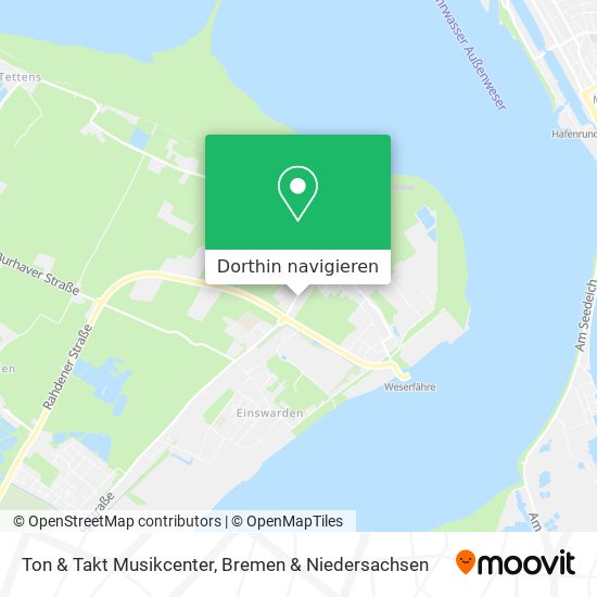 Ton & Takt Musikcenter Karte