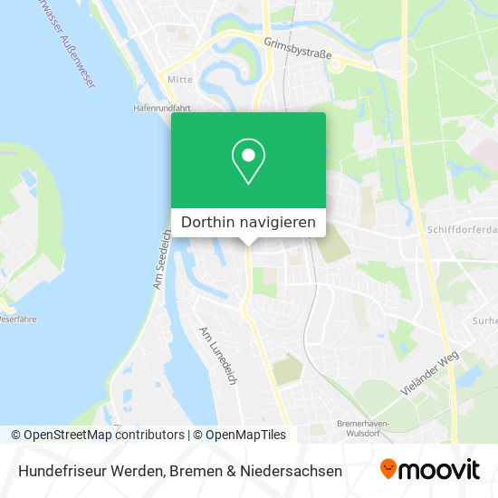 Hundefriseur Werden Karte