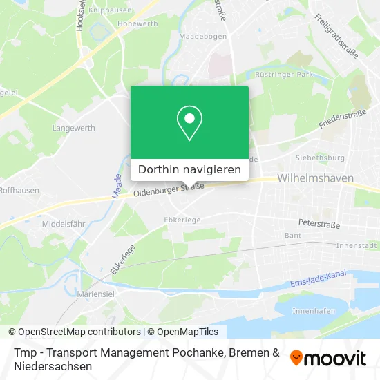 Tmp - Transport Management Pochanke Karte