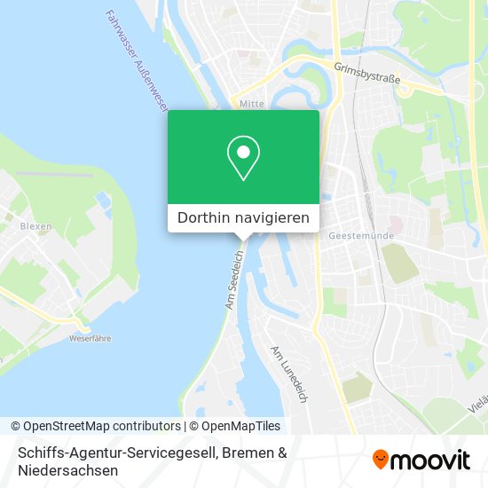 Schiffs-Agentur-Servicegesell Karte