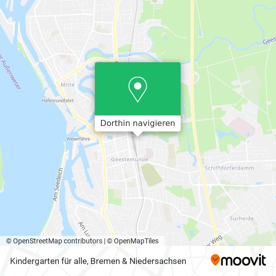 Kindergarten für alle Karte