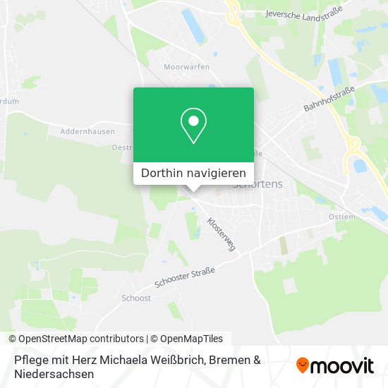 Pflege mit Herz Michaela Weißbrich Karte