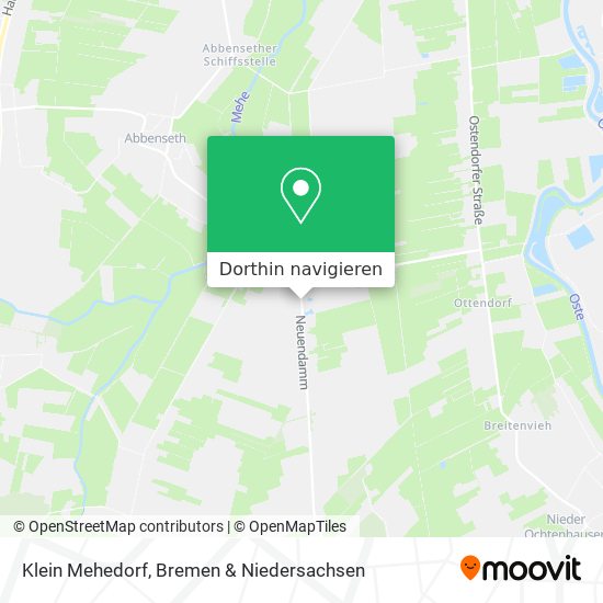 Klein Mehedorf Karte