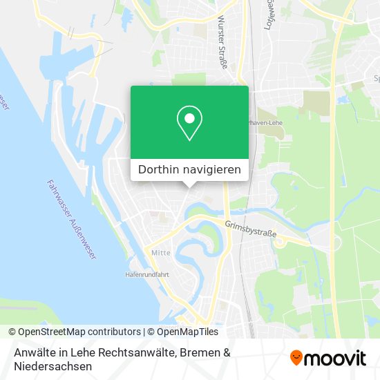 Anwälte in Lehe Rechtsanwälte Karte