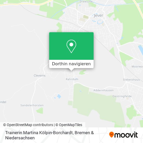 Trainerin Martina Kölpin-Borchardt Karte