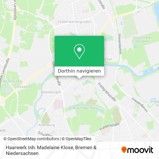 Haarwerk Inh. Madelaine Klose Karte