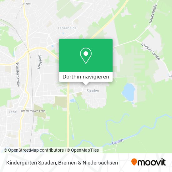 Kindergarten Spaden Karte