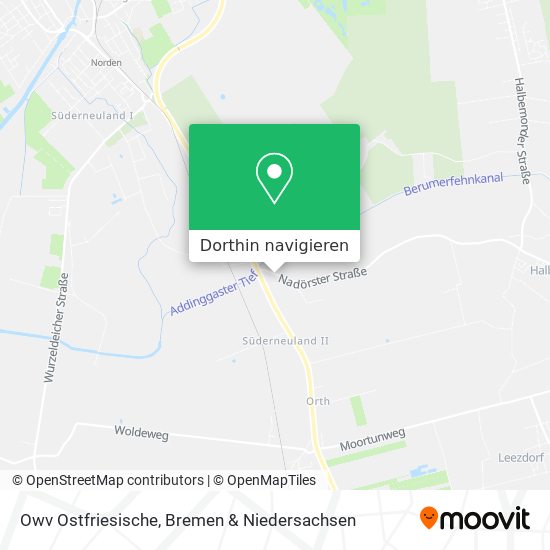 Owv Ostfriesische Karte