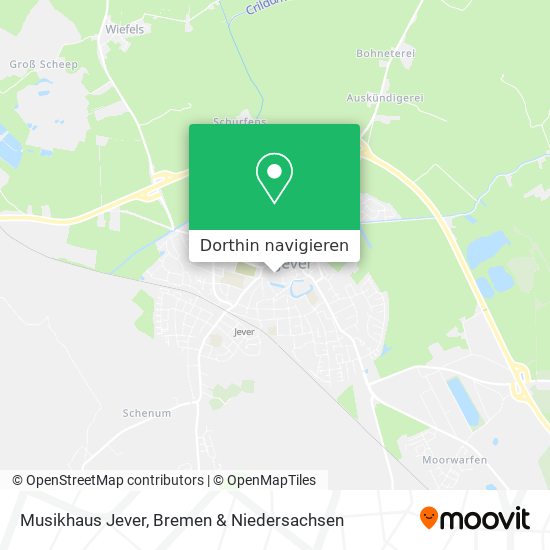 Musikhaus Jever Karte