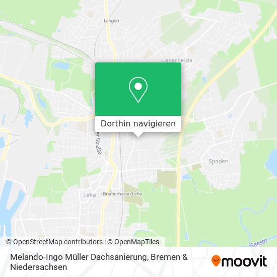 Melando-Ingo Müller Dachsanierung Karte