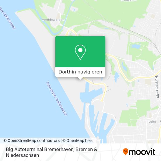 Blg Autoterminal Bremerhaven Karte