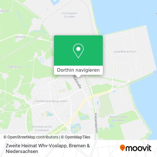 Zweite Heimat Whv-Voslapp Karte