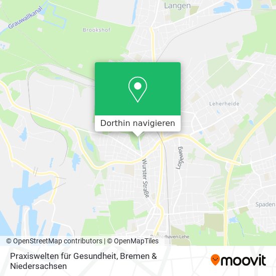 Praxiswelten für Gesundheit Karte