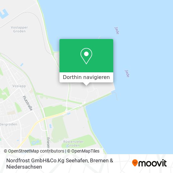 Nordfrost GmbH&Co.Kg Seehafen Karte