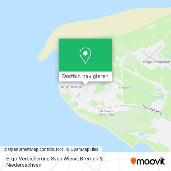 Ergo Versicherung Sven Wiese Karte