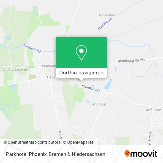 Parkhotel Phoenix Karte