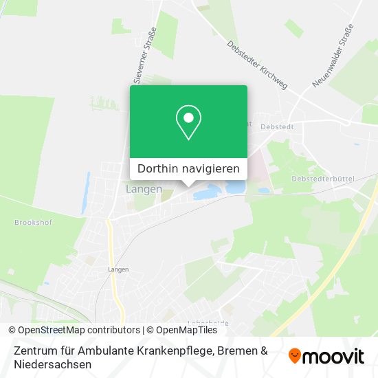 Zentrum für Ambulante Krankenpflege Karte