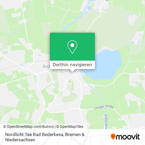 Nordlicht Tee Bad Bederkesa Karte