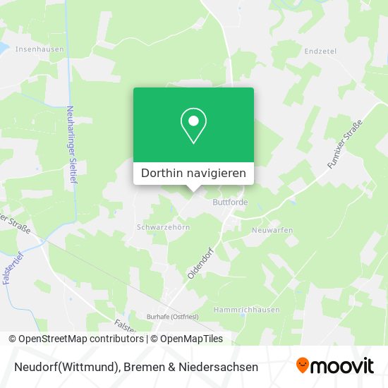 Neudorf(Wittmund) Karte