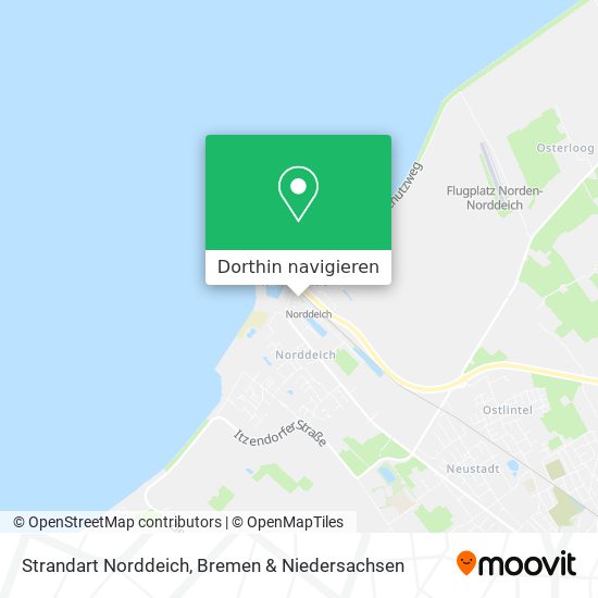 Strandart Norddeich Karte