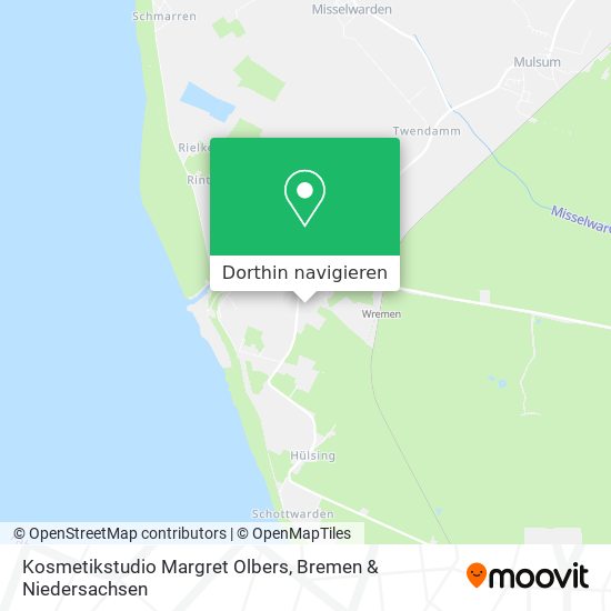 Kosmetikstudio Margret Olbers Karte