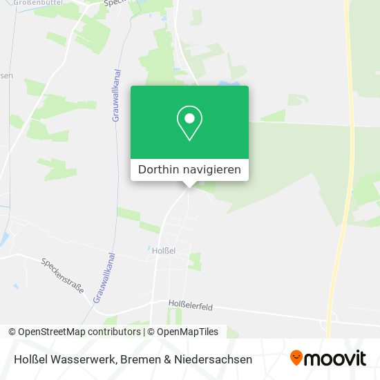 Holßel Wasserwerk Karte