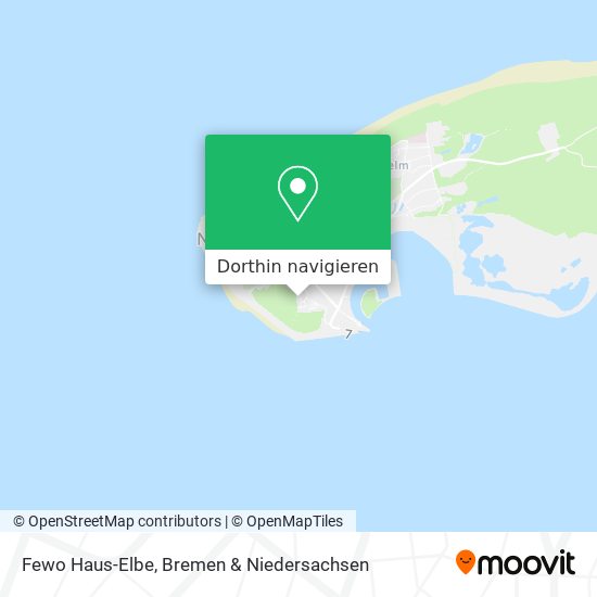 Fewo Haus-Elbe Karte