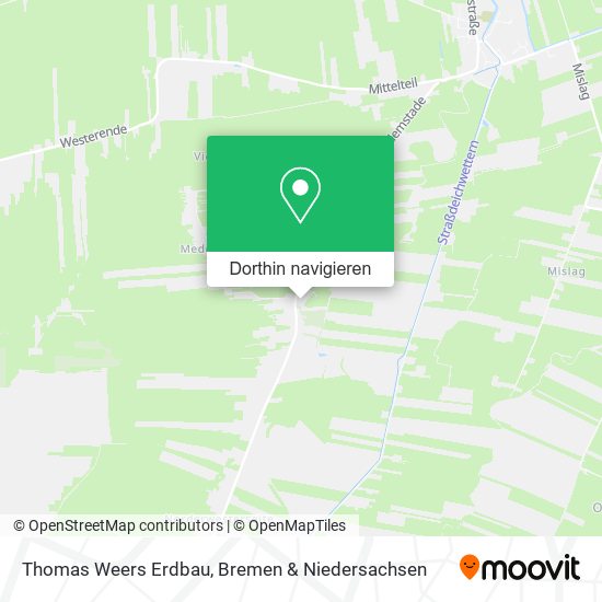 Thomas Weers Erdbau Karte