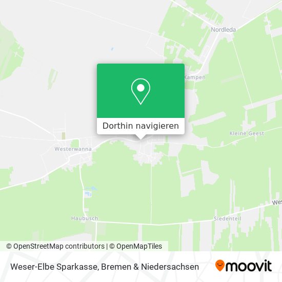 Weser-Elbe Sparkasse Karte