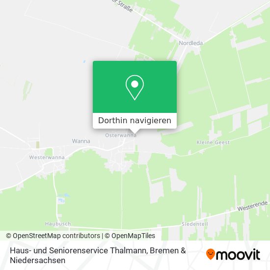 Haus- und Seniorenservice Thalmann Karte