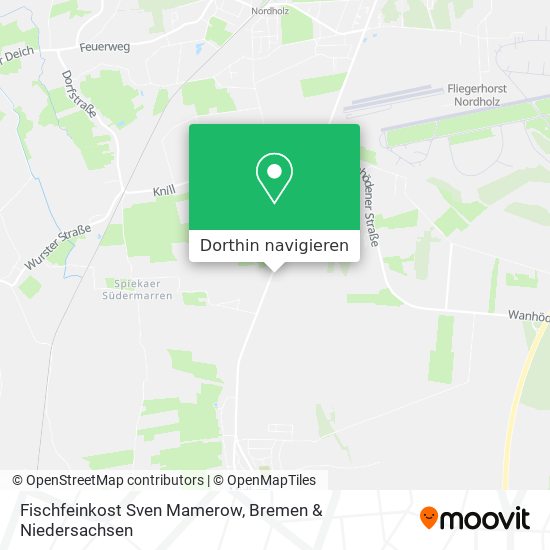 Fischfeinkost Sven Mamerow Karte