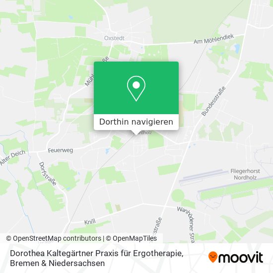 Dorothea Kaltegärtner Praxis für Ergotherapie Karte