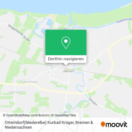 Otterndorf(Niederelbe) Kurbad Krüger Karte