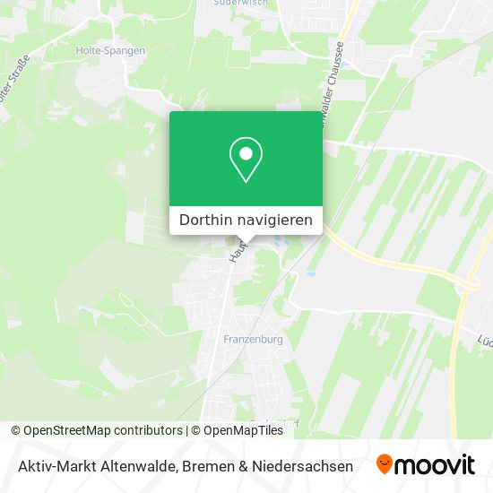 Aktiv-Markt Altenwalde Karte