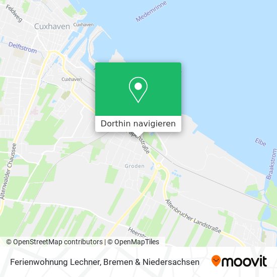 Ferienwohnung Lechner Karte