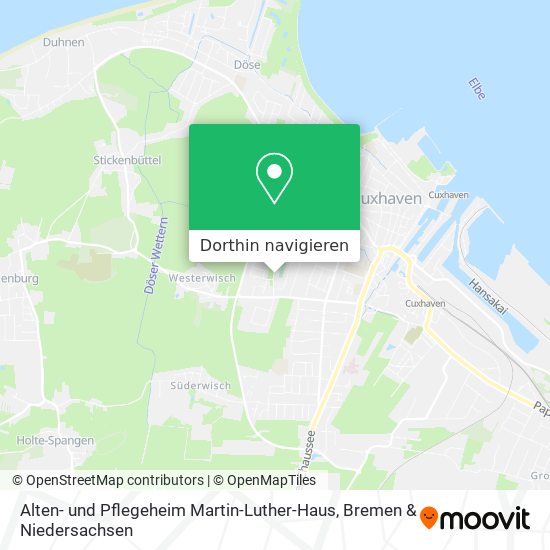 Alten- und Pflegeheim Martin-Luther-Haus Karte